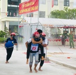 Tam Bình: Tổ chức hội thi nghiệp vụ chữa cháy và cứu nạn, cứu hộ