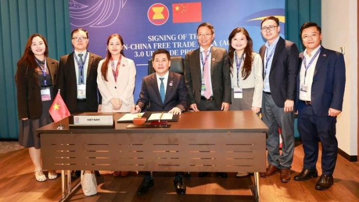 Lễ ký Nghị định thư nâng cấp Hiệp định thương mại tự do ASEAN-Trung Quốc