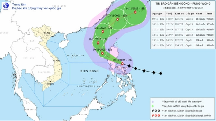 Bão Phượng Hoàng mạnh lên đầu cấp siêu bão