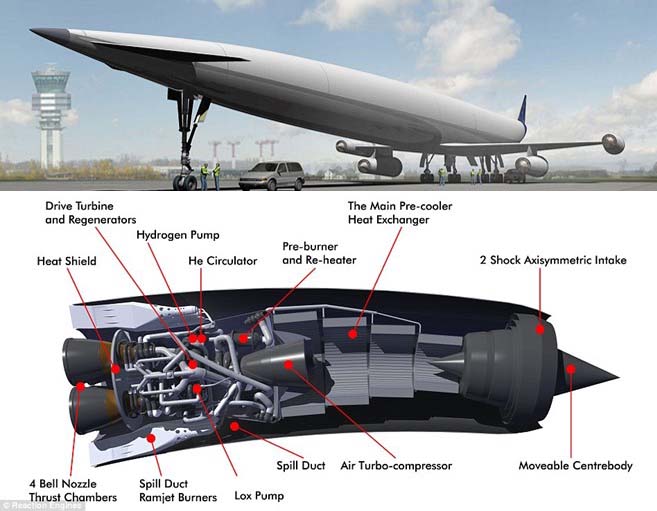 ESA nghiên cứu triển khai dự án máy bay vũ trụ siêu tốc Skylon
