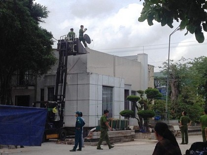 Căn biệt thự thảm sát 6 người ở Bình Phước - Ảnh: Lê Phong