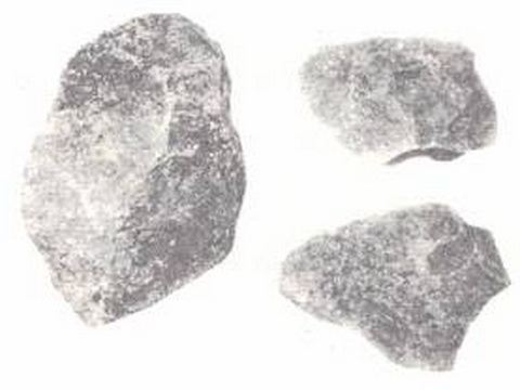 Trên thế giới, người tối cổ (người vượn) xuất hiện cách đây từ 4 triệu năm đến 50 - 40 vạn năm. Sự xuất hiện của người tối cổ - từ vượn thành người - đánh đấu sự tiến triển nhảy vọt từ vượn thành người. Ở Việt Nam, các nhà khảo cổ học đã tìm thấy nhiều dấu tích của người tối cổ tương ứng với thời kì đồ đá cũ, trong đó có di tích Núi Đọ (Thanh Hóa). Trong ảnh: Công cụ và mảnh tước Núi Đọ