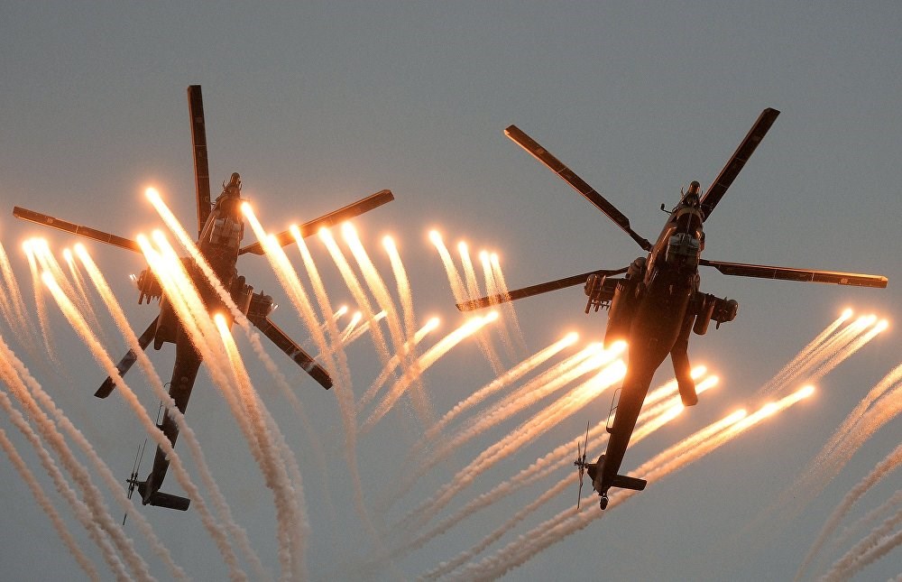 Trực thăng tấn công M​i-28. (Nguồn: Sputnik)