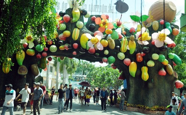 Lễ hội lần này tiếp tục khai thác thế mạnh về tính độc đáo, phong phú, đa dạng của đặc sản trái cây Việt Nam nói chung, trái cây của vùng sông nước Nam bộ nói riêng.