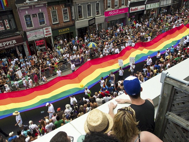 Lễ hội đồng tính được tổ chức thường niên ở Toronto