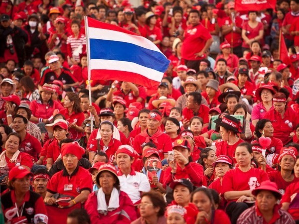 Phe Áo đỏ ở Thái Lan. (Nguồn: sigmalive.com)