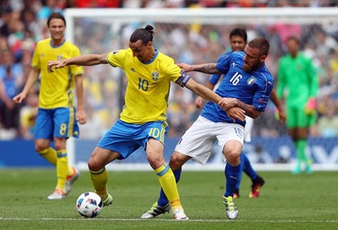 Italia nhạt nhòa trước Thụy Điển. (Ảnh: Getty).