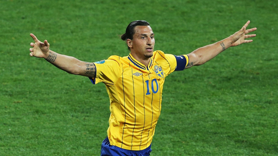 Zlatan Ibrahimovic, Thụy Điển | Euro 2012.