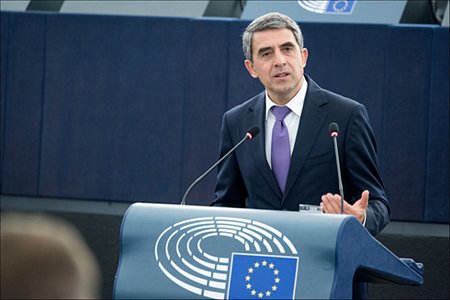 Tổng thống Bulgaria Rosen Plevneliev. (Ảnh: europarl.europa.eu).