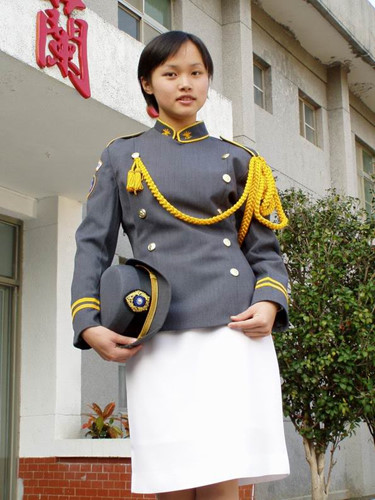 Nữ binh Đài Loan. 
