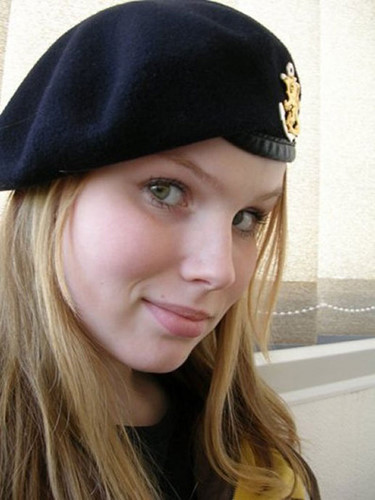 Nữ quân nhân Phần Lan. 