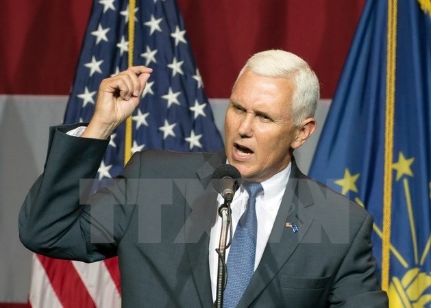 Thống đốc bang Indiana Mike Pence. (Nguồn: AFP/TTXVN)