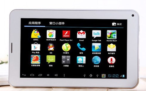 Một mẫu tablet giá rẻ Trung Quốc