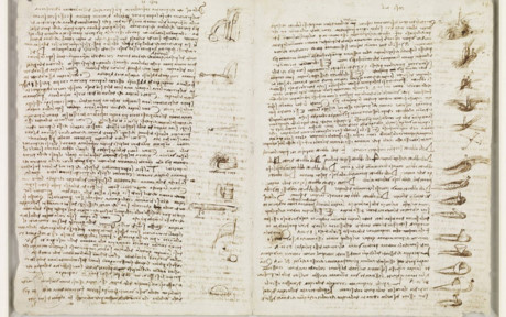  Điểm đặc biệt của cuốn sổ là nó được viết bằng kỹ thuật mirror writing (viết ngược) độc đáo của Leonardo da Vinci