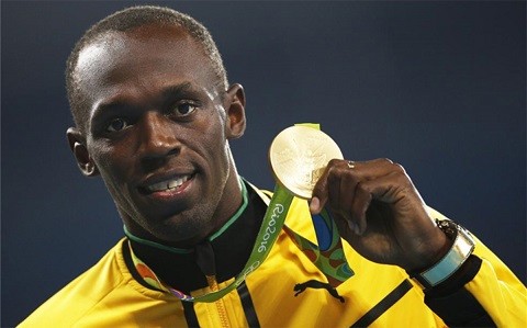 Usain Bolt lại giành thêm 1 HCV nữa tại Olympic Rio 2016