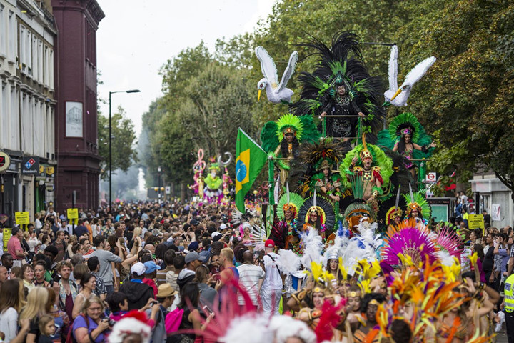 Ban tổ chức Notting Hill Carnival 2016 ước tính có khoảng 1 triệu người tham dự lễ hội. (ảnh: Getty).
