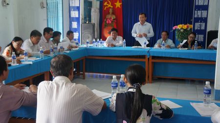 Ban Văn hóa- Xã hội HĐND tỉnh làm việc tại xã Phú Thịnh