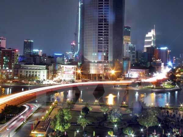 Một góc Thành phố Hồ Chí Minh. (Ảnh: Tràng Dương/TTXVN)