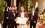 Nữ sinh gốc Việt đoạt giải Nhất toàn quốc cuộc thi toán tại Hungary