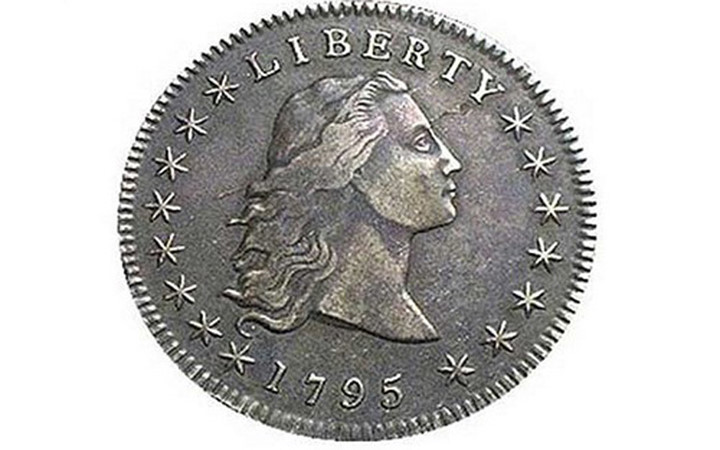 Đồng xu này được thiết kế bởi Robert Scot được đúc lần đầu tiên vào năm 1794. Đây là đồng tiền xu đầu tiên ban hành bởi chính phủ liên bang Hoa Kỳ.  Các đồng tiền bạc và đồng có mặt trước là bức tượng bán thân của Nữ thần tự do và một con đại bàng ở mặt còn lại. Năm 2013, một đồng xu đã được bán đấu giá với giá kỷ lục 10 triệu USD