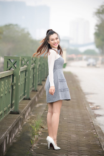 Hoàng Oanh hiện cũng là nữ MC được theo dõi nhiều nhất trên mạng xã hội với gần nửa triệu người.