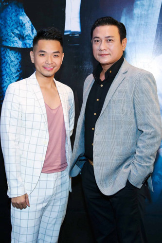Phạm Hồng Phước và nghệ sĩ Hoàng Phúc, hai gương mặt cùng tham gia trong phim 