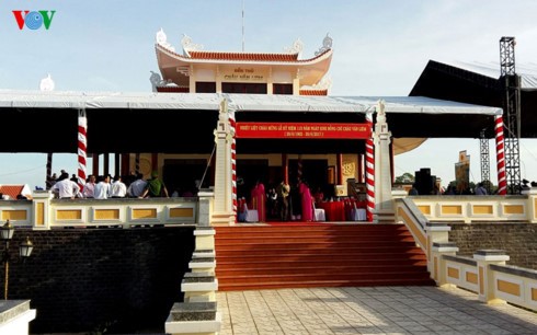 Công trình đền thờ Châu Văn Liêm