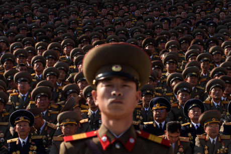 Quân đội Triều Tiên có một vị trí đặc biệt trong nhà nước Triều Tiên hiện đại. Ảnh: AFP.