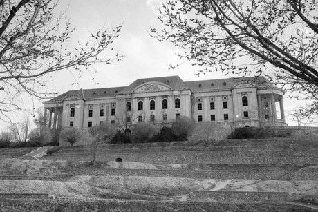 Cung điện Tajbeg. Bức ảnh chụp vào tháng 10/1949.