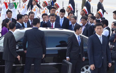 Tổng Bí thư, Chủ tịch Trung Quốc Tập Cận Bình đến Đà Nẵng