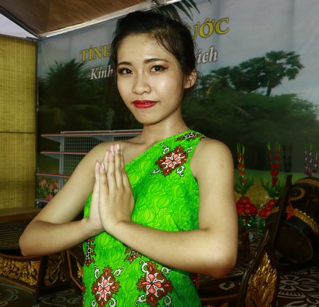 Em gái Khmer đến từ tỉnh Bình Phước.