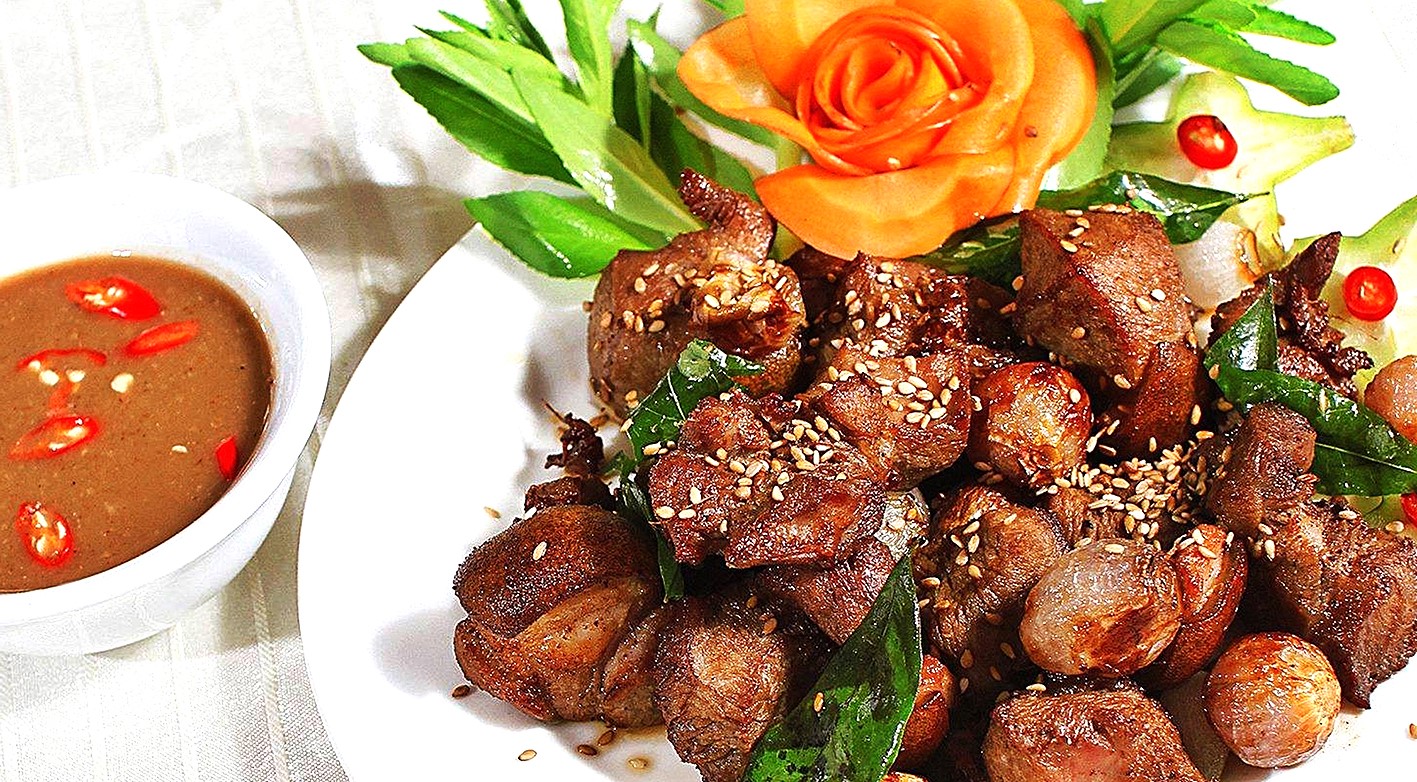 Thịt dê – món ẩm thực nổi tiếng xứ Ninh Bình. Ảnh: DU MIÊN