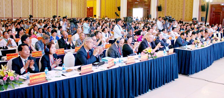 Hội nghị nhận được sự quan tâm lớn của các đại biểu, doanh nghiệp, nhà đầu tư trong và ngoài nước