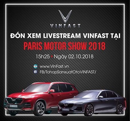 Paris Motor Show 2018 là nơi VinFast chính thức công bố hai mẫu xe với thế giới.