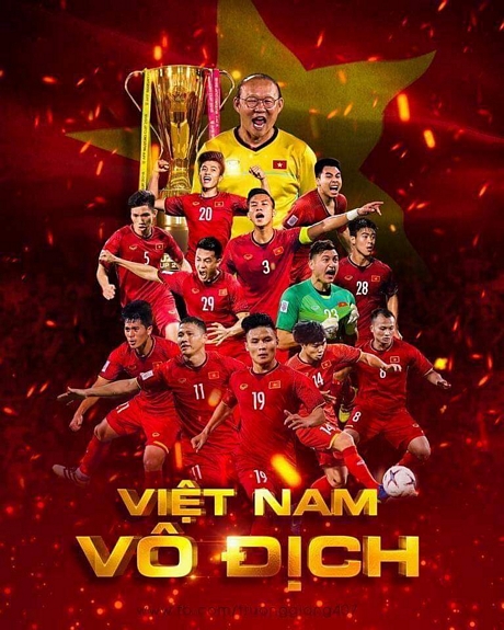 Chúc Mừng Đội Tuyển Việt Nam Vô Địch: 