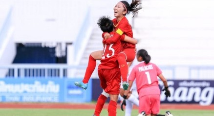 Tuyển nữ Việt Nam đã đăng quang giải bóng đá vô địch Đông Nam Á một cách thuyết phục. Ảnh: AFF.