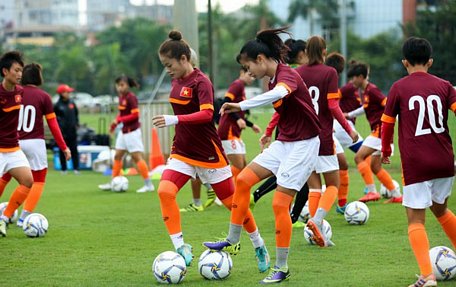 U19 nữ Việt Nam đã chuẩn bị rất chu đáo cho VCK U19 nữ châu Á 2019 (Ảnh: VFF).