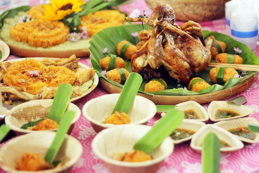  Những món ăn đa dạng, cách chế biến phong phú, mang đậm nét truyền thống lẫn hiện đại tại hội thi.