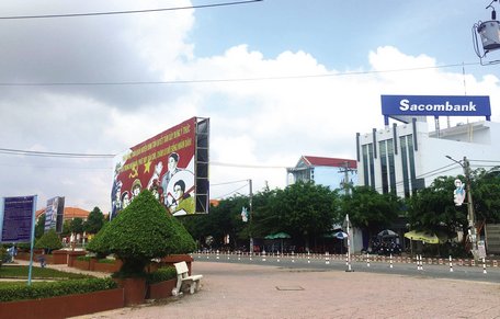 Thị trấn Tân Quới được hình thành, tạo động lực phát triển kinh tế- xã hội cho huyện Bình Tân.