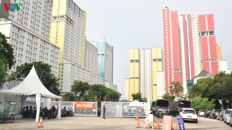 Bệnh viện khẩn cấp về Covid-19 tại Jakarta với sức chứa 24.000 bệnh nhân.