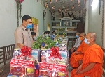 Đồng bào Khmer vừa đón tết, vừa chung tay phòng, chống dịch