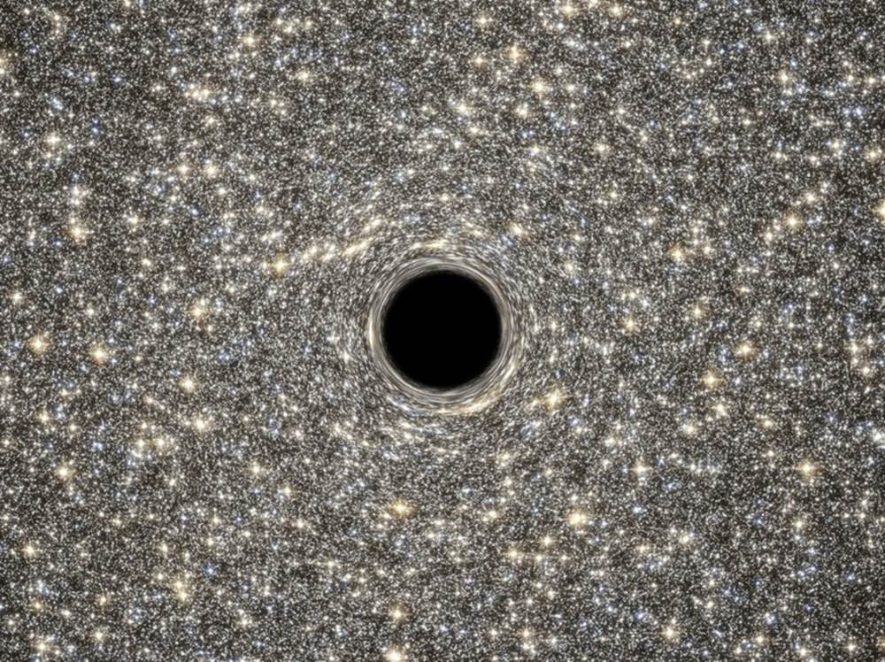  Một hố đen khổng lồ nằm trong một trong những thiên hà nhỏ nhất.