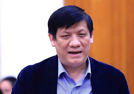Thứ trưởng Bộ Y tế Nguyễn Thanh Long. (ảnh: KT)