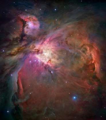Cảnh tượng khó tin của Tinh vân Lạp Hộ (Orion) hay còn gọi tinh vân Messier 42.