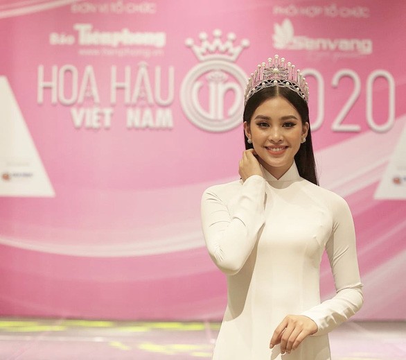  Trần Tiểu Vy - đương kim Hoa hậu Việt Nam - Ảnh: GIA TIẾN