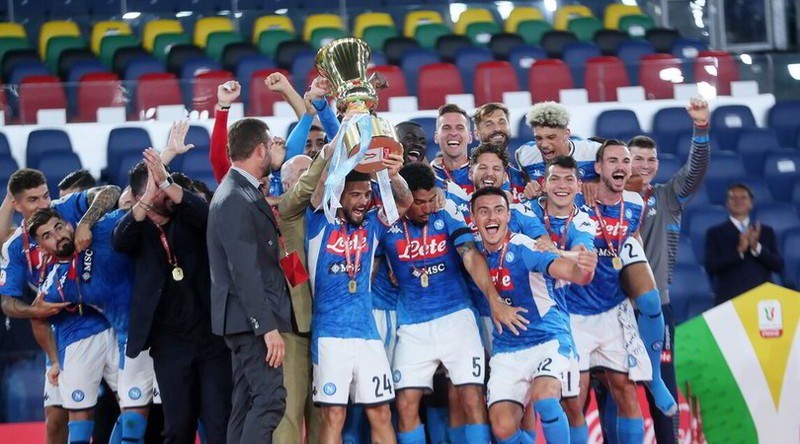 Vượt qua Juventus, Napoli vô địch Coppa Italia. (Ảnh: Getty)