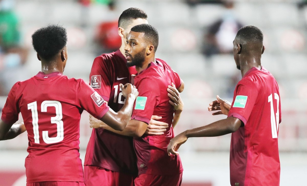 ĐT Qatar tham dự các trận đấu vòng loại World Cup 2022 khu vực châu Âu để tăng cường cọ xát trước khi làm chủ nhà của VCK. (Ảnh: AFC).