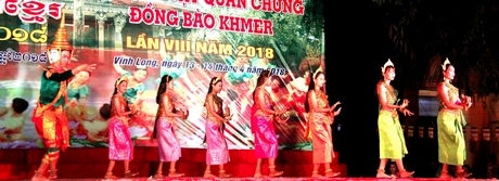 Xây dựng các sản phẩm du lịch văn hóa, tâm linh ở Vũng Liêm sẽ mở ra cơ hội giới thiệu nét văn hóa độc đáo của đồng bào Khmer.