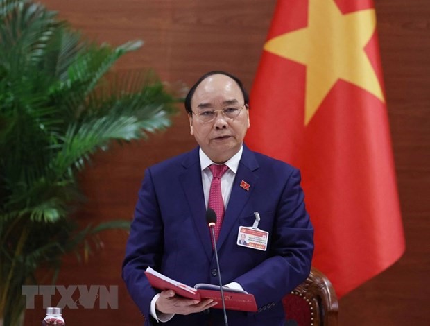 Thủ tướng Nguyễn Xuân Phúc phát biểu chỉ đạo tại phiên họp Thường trực Chính phủ với Ban Chỉ đạo Quốc gia phòng chống dịch COVID 19 chiều 29/1. (Ảnh: Thống Nhất/TTXVN)