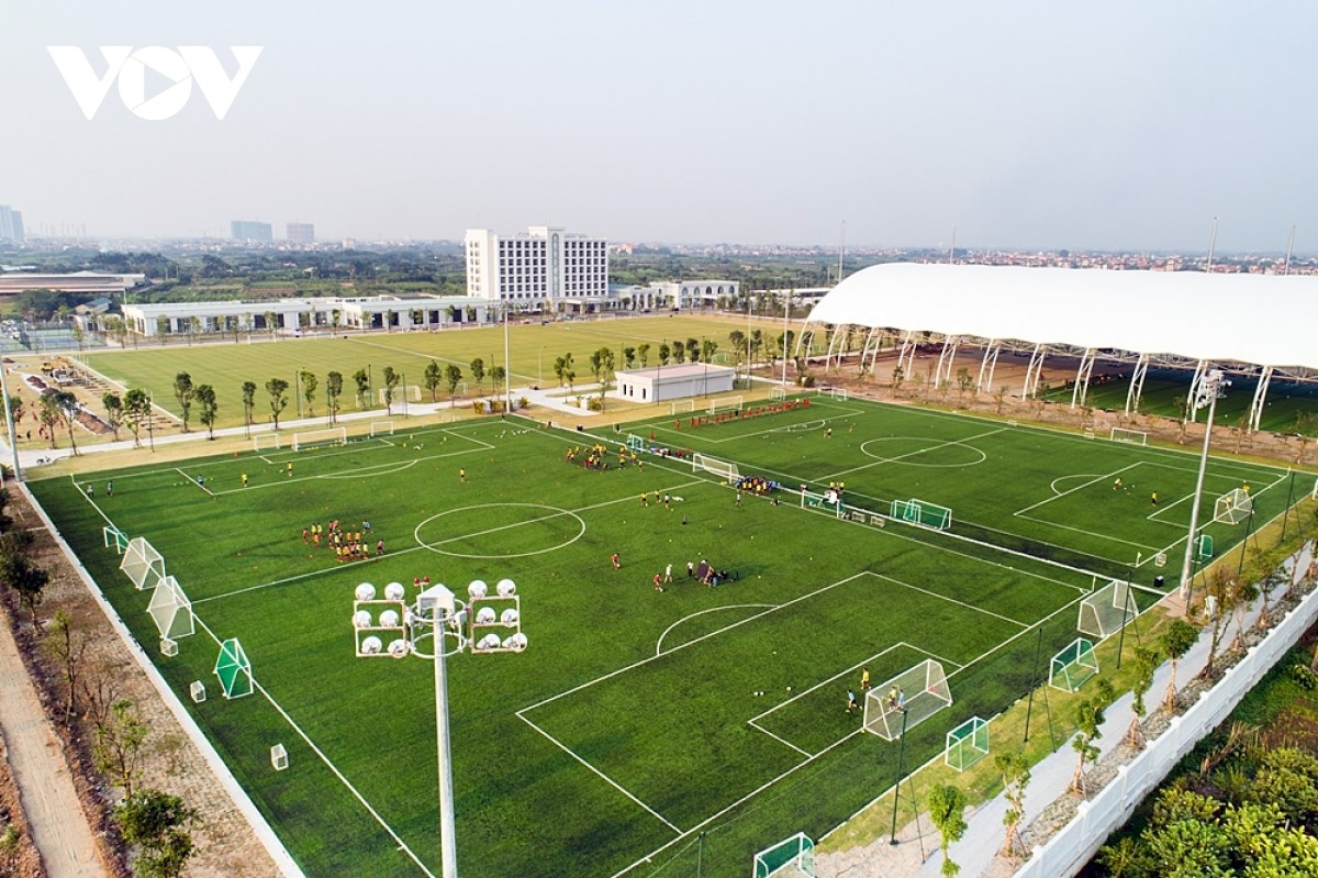 Trung tâm đào tạo bóng đá trẻ PVF lọt top 3 học viên tốt nhất châu Á.